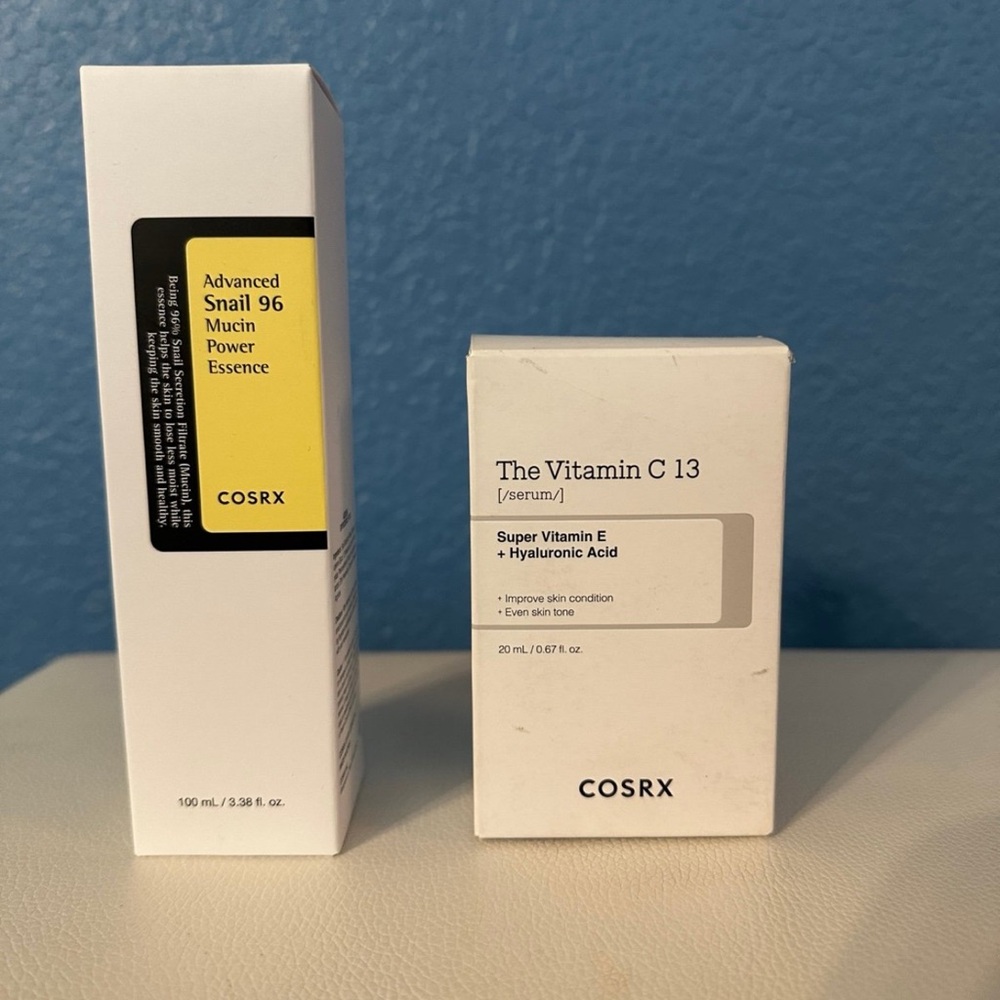 COSRX The Vitamin C 13 & Advanced Snail 96 Mucin Power Essence Bundle